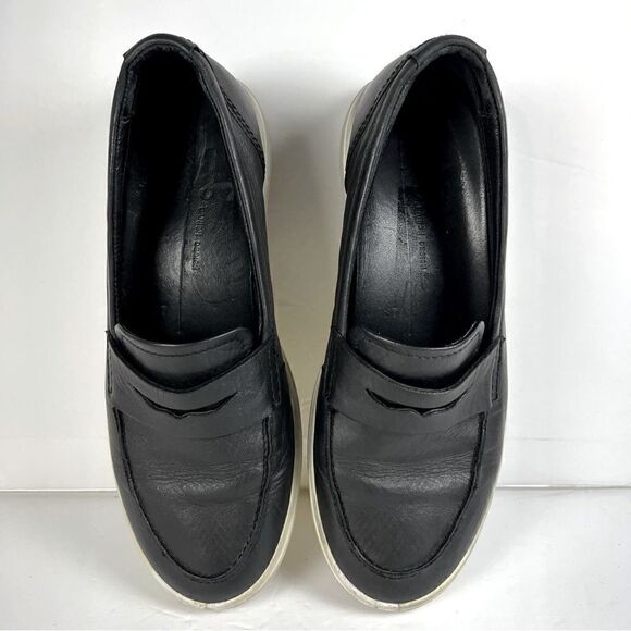 Ecco Womens Soft 7 Leather Penny Loafer Slip On Shoes in Black EU37/US6-6.5 - Picture 8 of 10